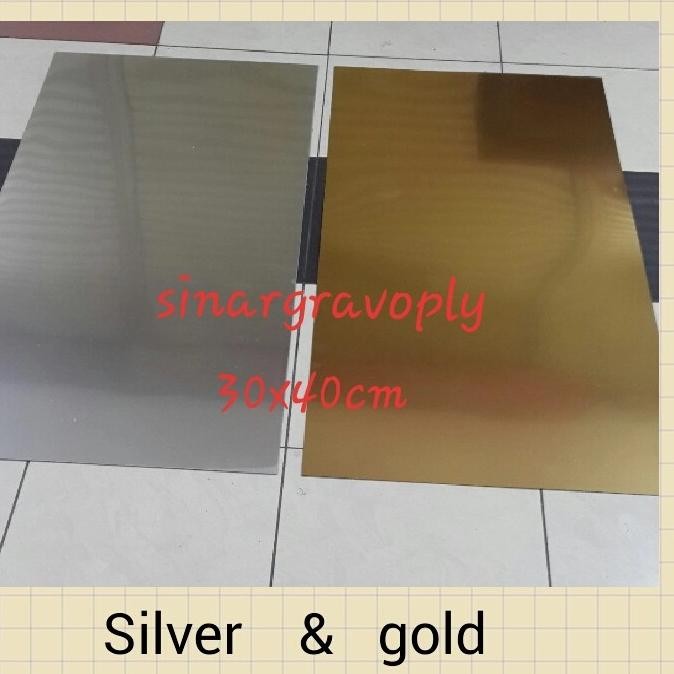 

gravoply gold & silver 30x40 cm