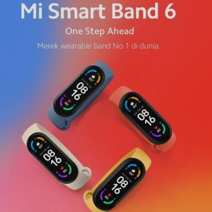

Produk Unggulan] Xiaomi mi smart band 6 amoled 1.56