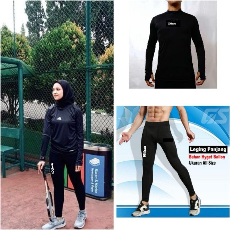 Baju Tenis Wilson Celana Olahraga Tenis Pakaian Olahraga Tenis Lapangan Celana Wilson Murah