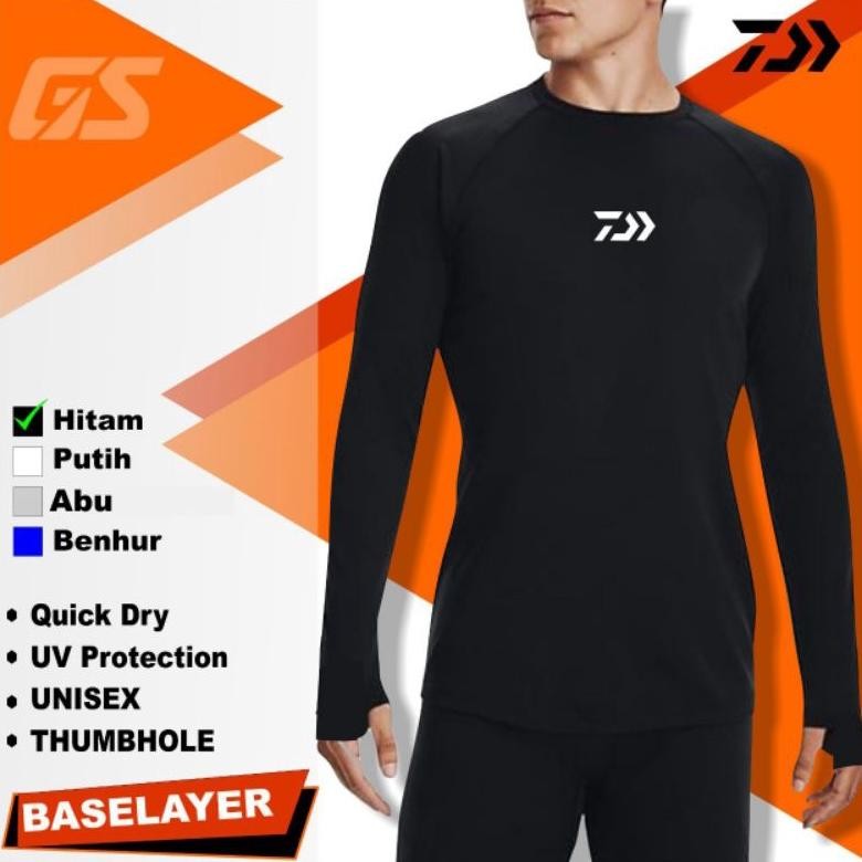 Manset Mancing Lengan Panjang Kaos Mancing Baju Mancing Daiwa Lengan Panjang Bahan Spandex Murah