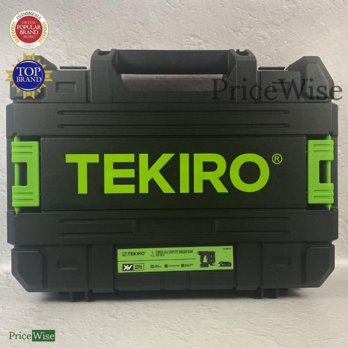 \\\\\] Cordless Stapler Nailer Gun XV 20 V Tekiro / Mesin Paku Tembak Baterai