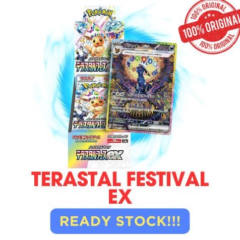 Murah Pokemon Tcg - Terastal Festival Ex Booster Box Jp