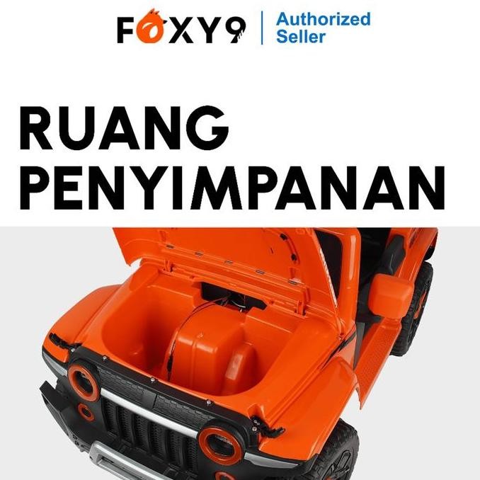 Promo Mainan Mobil Aki Anak Besar Jeep Iron Star Pmb M8299B