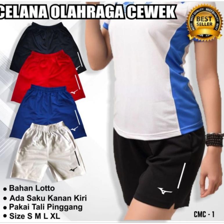 Celana Voli Mizun Wanita Celana Olahraga Cewek Murah