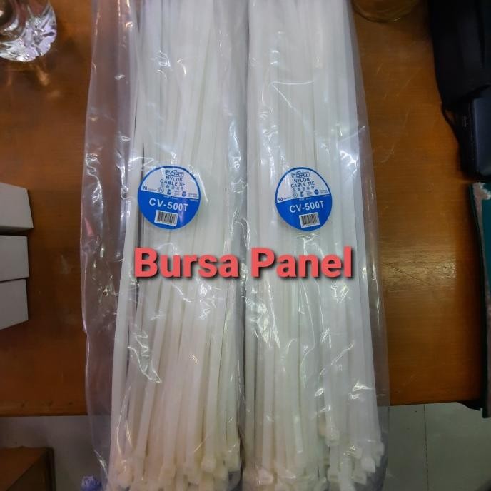 

Promo Kabel Ties FORT 500 x 7.6 mm (50cm) CV-500T COD
