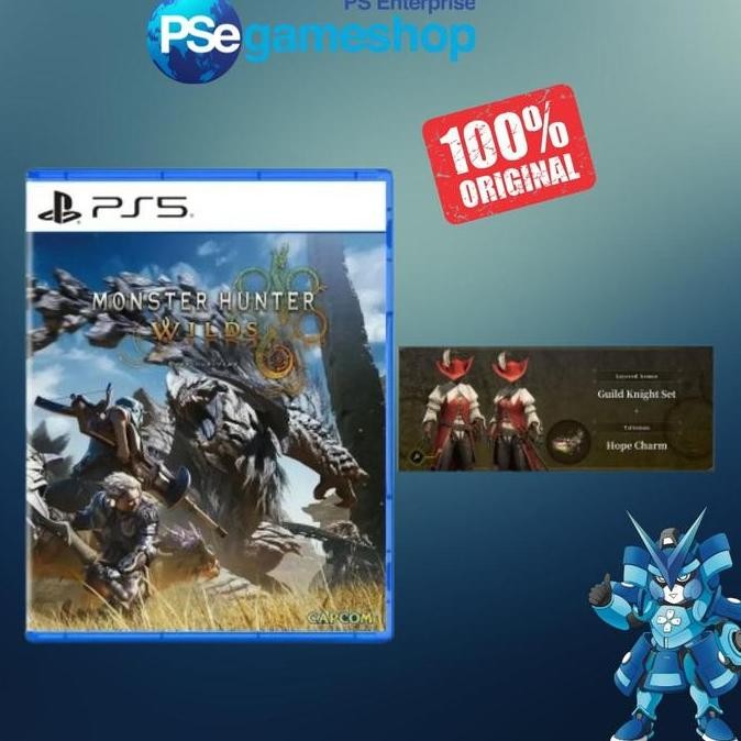 Ps5 Monster Hunter Wilds / Monster Hunter Wild / Mh Wild / Monster Hunter Ps5