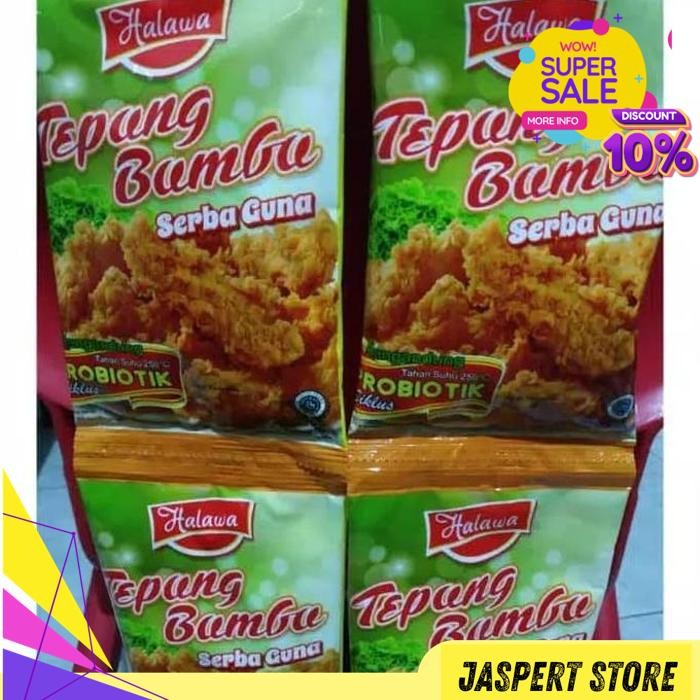 

TEPUNG BUMBU 150 GR TEPUNG CRISPY SERBA GUNA ORIGINAL CAP KRIUK BY JASPERT STORE TERJAMIN BEST !