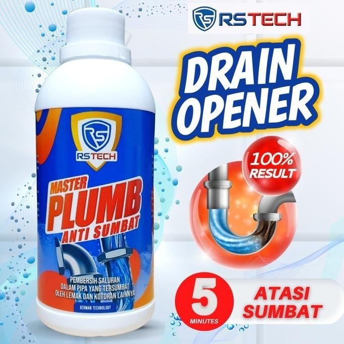 [Good] Drain Opener Cairan Anti Sumbat Saluran WC Wastafel Penghancur Kotoran