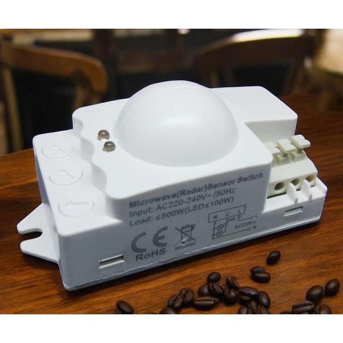 Microwave ( Radar ) Sensor Switch / Saklar Sensor Microwave otomatis