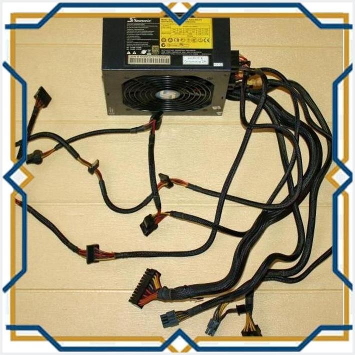 [DAD] PSU PURE SEASONIC 520 WATT 80 + PLUS BRONZE MODULAR SS-520GM M12II 520 W SEGEL UTUH NORMAL LAN