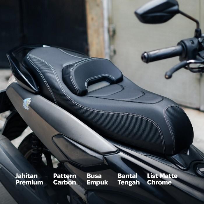 Jok Motor Yamaha Nmax Tahun 2015 - 2019 Type Eropah Original Dan Terpercaya