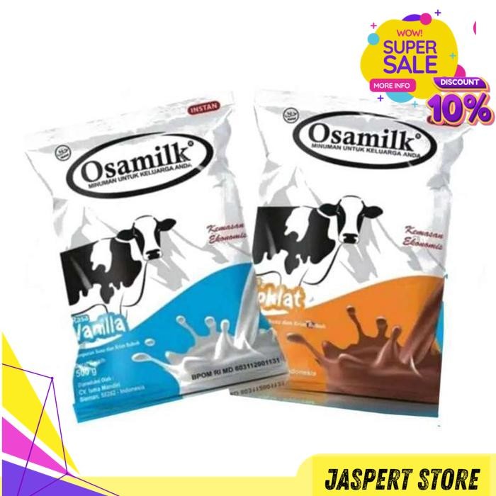 

SUSU OSAMILK ORIGINAL 500 GR - SUSU PENGGEMUK BADAN & PENAMBAH NAFSU MAKAN GEMUK BADAN BY JASPERT STORE PRODUK PILIHAN !!