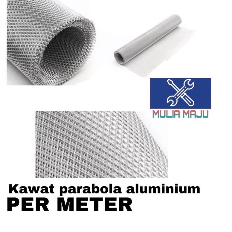 Per meter kawat nyamuk aluminium /kawat parabola aluminium per meter murah