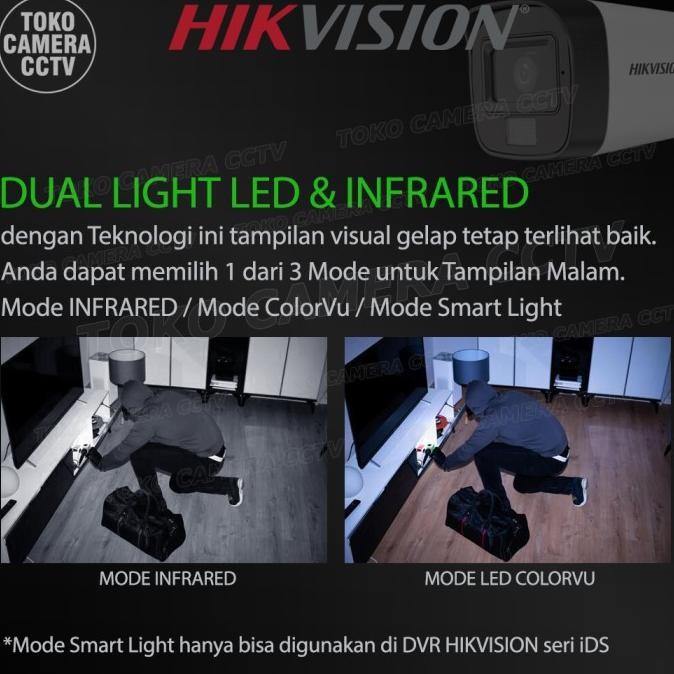 Sale Kamera Cctv Outdoor 5Mp Colorvu Hikvision Cctv Outdoor 3K Dual Light
