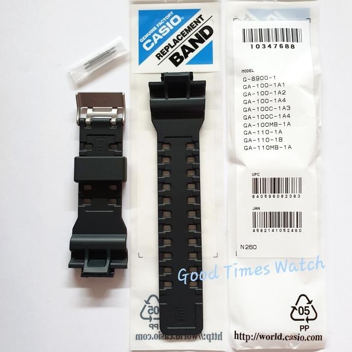 STRAP G-SHOCK GA-100 GA-110 GA-120 GD-100 GDF-100 GA-300 ORIGINAL murah