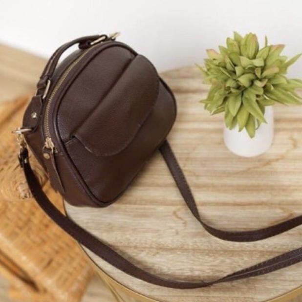 Tas kulit wanita asli Garut - tas kulit asli selempang kulit garut