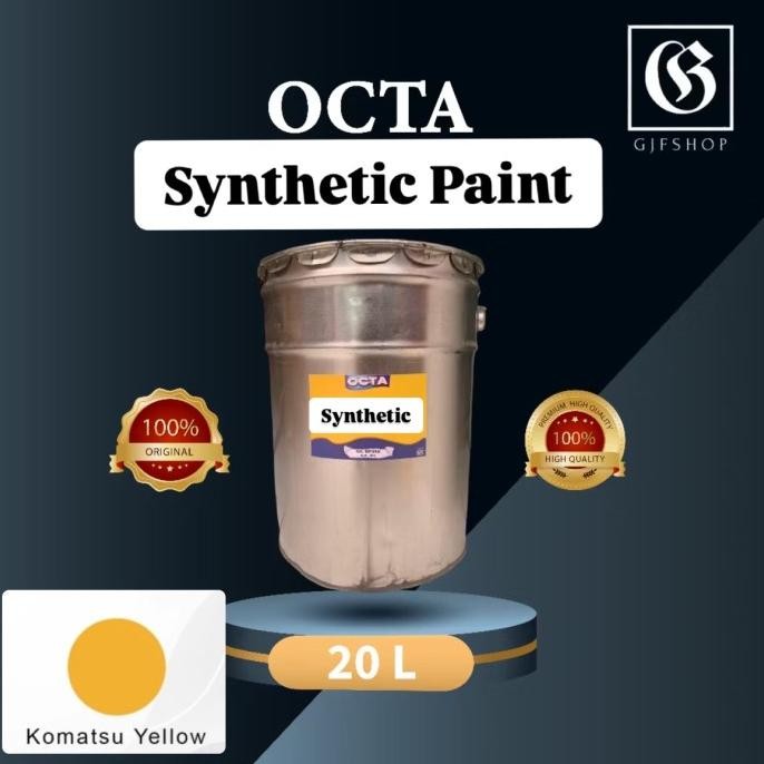 

Cat Minyak Synthetic Sintetik Komatsu Yellow Octa 20L New Stok