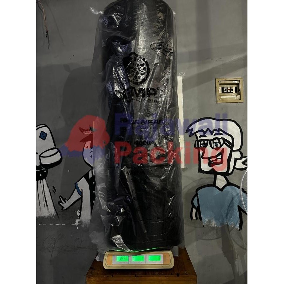 

Bubble Wrap BLACK 50m x 125cm GMP (2.1kg) murah