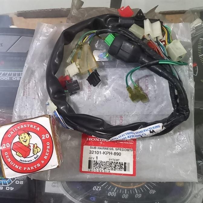 Kabel Body Atas Speedometer Karisma 125 D Original Ori 32101-KPH-880