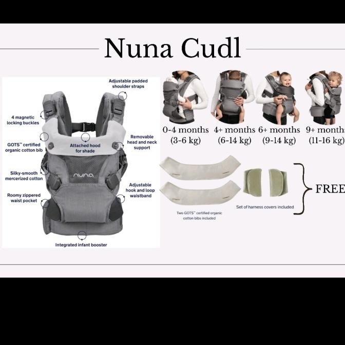Sale Nuna Cudl Baby Carrier  Original / Gendongan Bayi Nuna