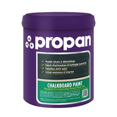 

NEW CHALKBOARD PAINT (cat khusus dinding/papan kapur tulis) PROPAN 1L