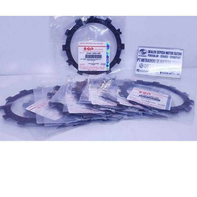 // Suzuki Genuine Part, Kampas Kopling Set, Gsx, Fu 150, Rgr 150