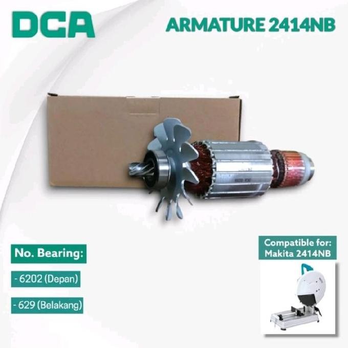 @=@=@=@=] Armature / Angker MAKITA 2414NB DCA - Mesin Potong Besi MAKITA 2414 NB