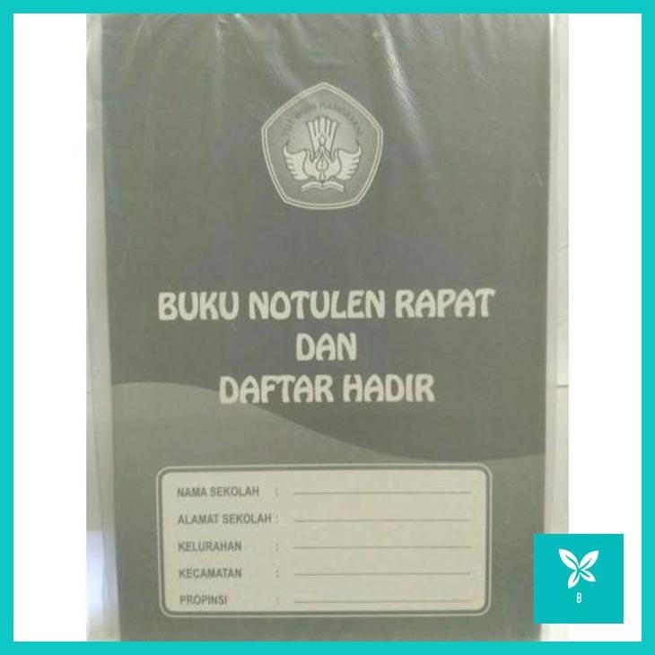 

| BCL | JURNAL PENDIDIKAN - BUKU NOTULEN BARAT DAN DAFTAR HADIR ORIGINAL