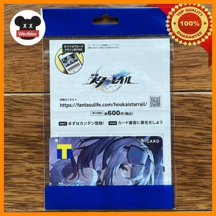 [WES] SILVER WOLF HONKAI STAR RAIL STARRAIL TSUTAYA JAPAN T-POINT CARD KARTU LIMITED EDITION OFFICIA
