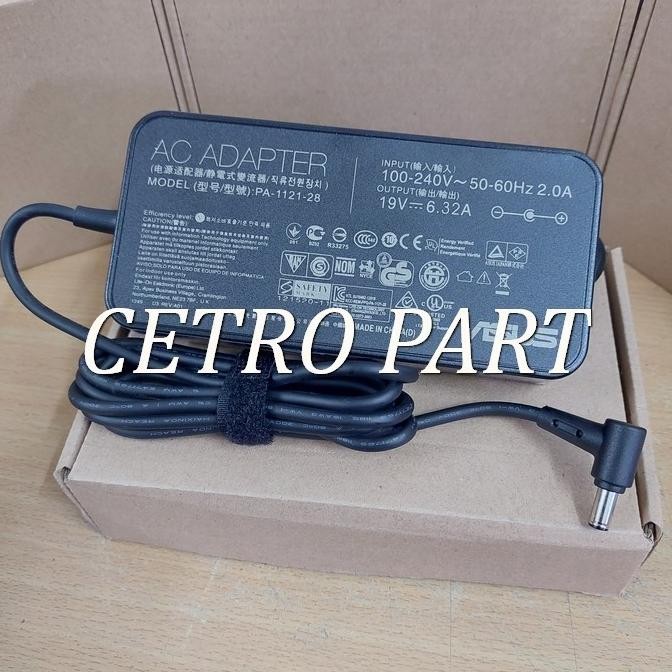 Produk Baru Adaptor Charger Laptop Asus ROG TUF GAMING 19V-6.32A (6.03.7mm) 120W