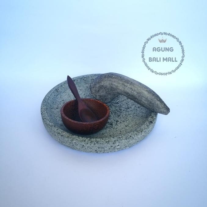 :<:<:<:<] Cobek | cobek batu | ulekan bumbu set mangkok