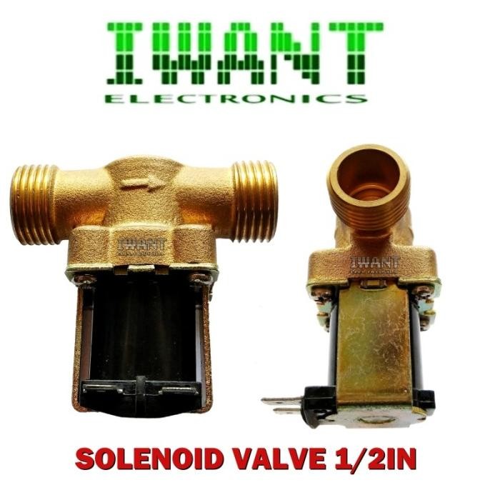 Solenoid Valve Kuningan 12V Baru