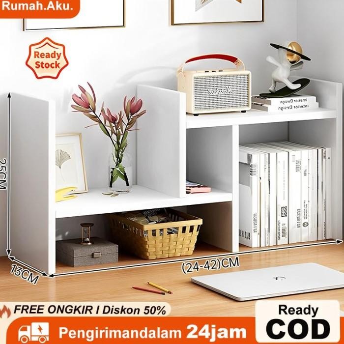 Rak Buku Rak Buku Kayu Rak buku Mini portable Rak Minimalis Rak Kayu