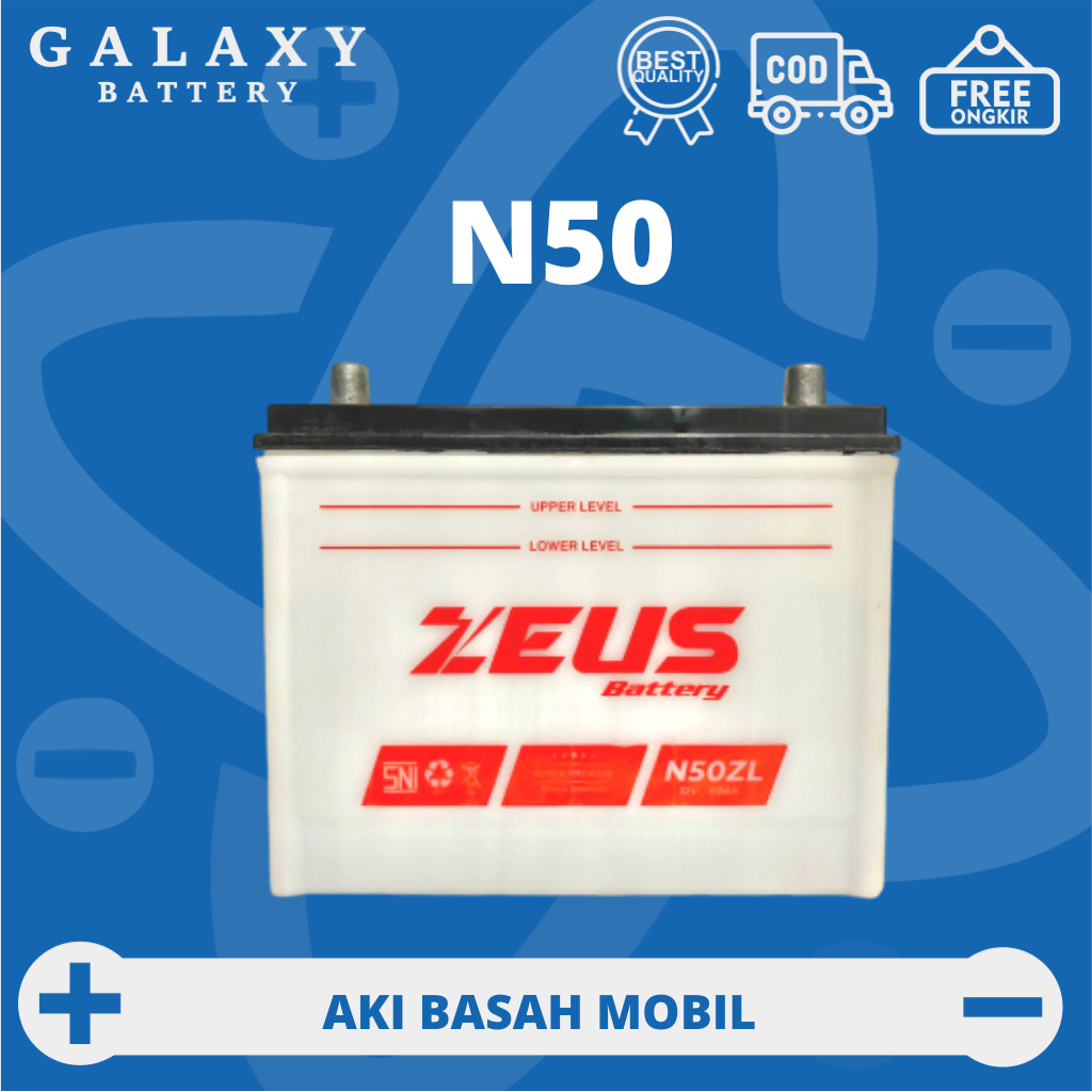 AKI BASAH MOBIL TRUCK FUSO N50 ZEUS SUPER POWER