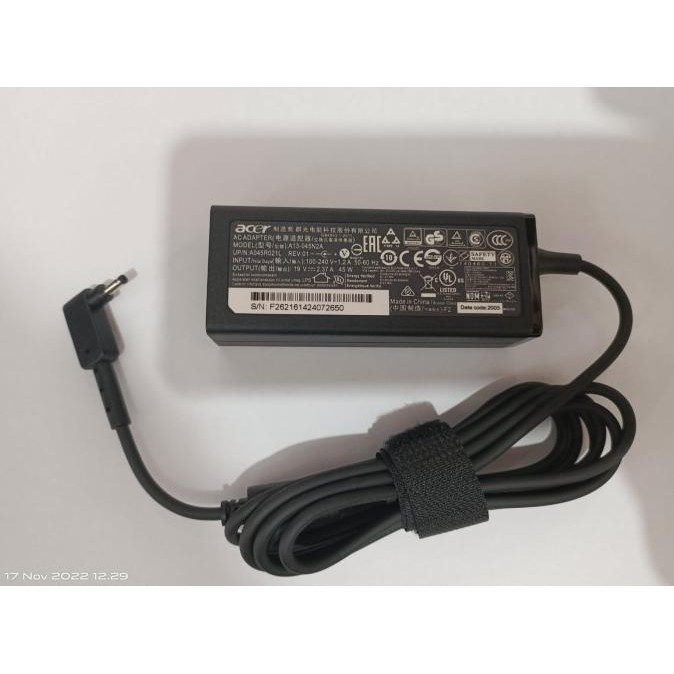 Adaptor Chager Acer Adp-45Fe F Adp-45He D 19V 2.37A Dc 3.0 X 1.1Mm 45W Restock