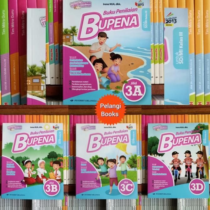 

1 SET BUKU BUPENA SD/MI KELAS 3 REVISI K13N