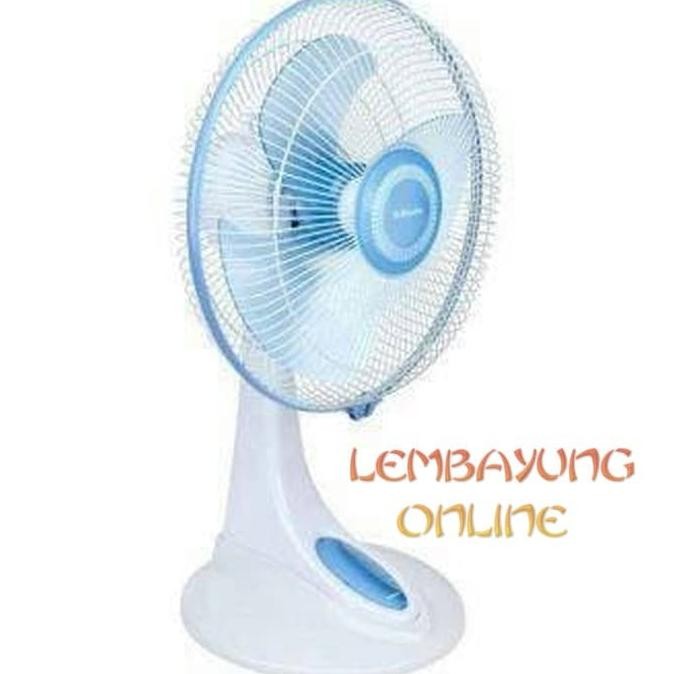 Original Miyako Kad-1227B Desk Fan / Kipas Angin Duduk 2In1