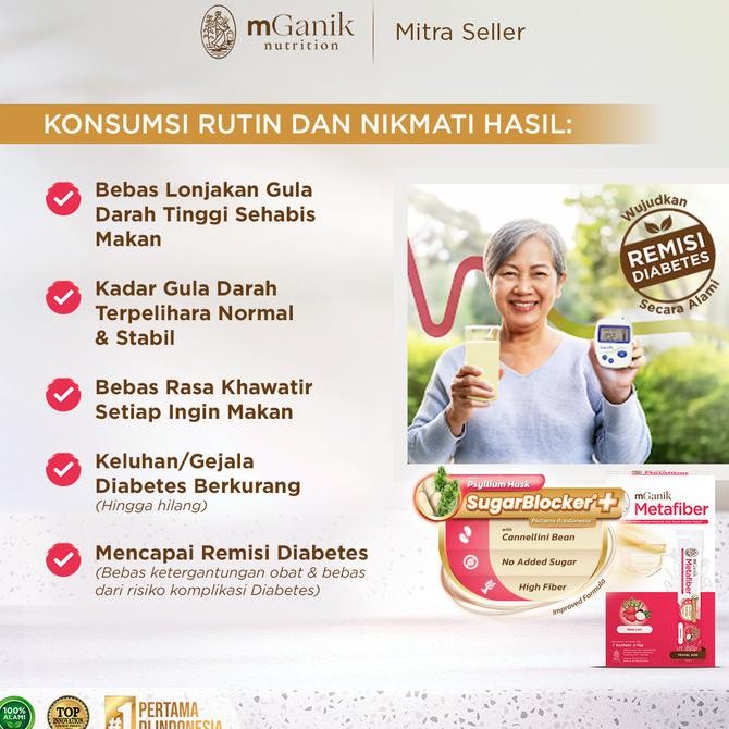 

UPGRADED MGANIK METAFIBER LECI 14 SACHET (2 BOX)