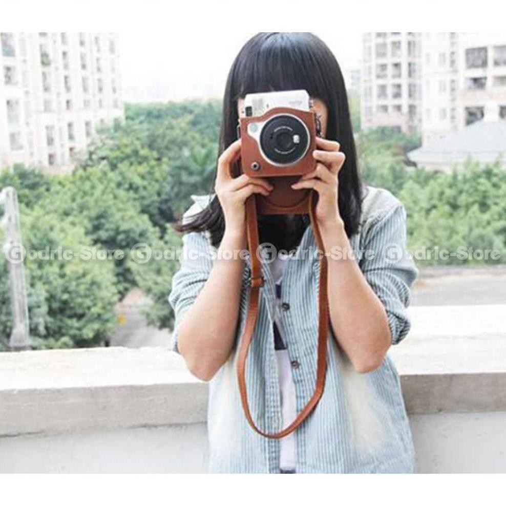 Fujifilm Leather Bag Instax Mini 70 Tas Case Pouch Kamera Kualitas Terbaik