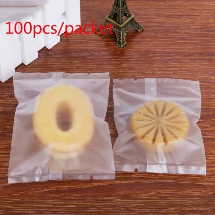 

TERLARIS! Plastik Polos Biskuit Cookies Polos Clear Doff