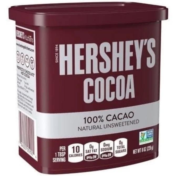 

BARU HERSHEY'S COCOA NATURAL UNSWEETENED 226 GR | COKLAT BUBUK