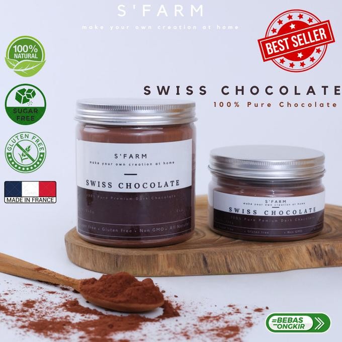 

BARU 100% SWISS REDDISH CHOCOLATE POWDER / BUBUK COKLAT ASLI PREMIUM