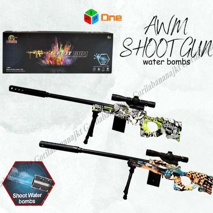 Sale Mainan Anak Tembakan Sniper Awm Shoot GunWatergel