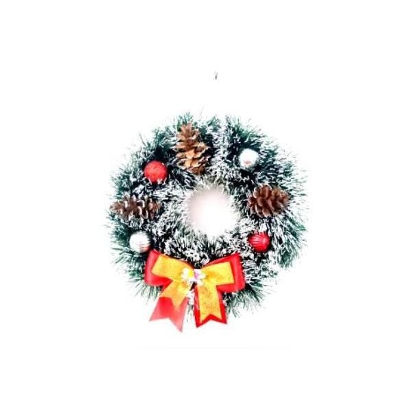 Sale Natal Hiasan Krans Natal Untuk Pintu / Dinding 28Cm