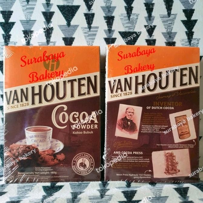

BARU COKLAT BUBUK / COCOA POWDER VAN HOUTEN 180GR