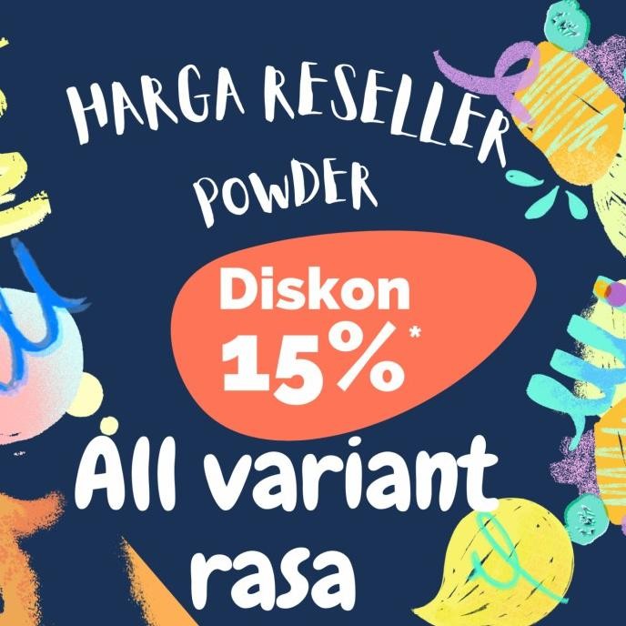 

BARU POWDER / BUBUK 800GR - POWDER - RESSELER MINUMAN