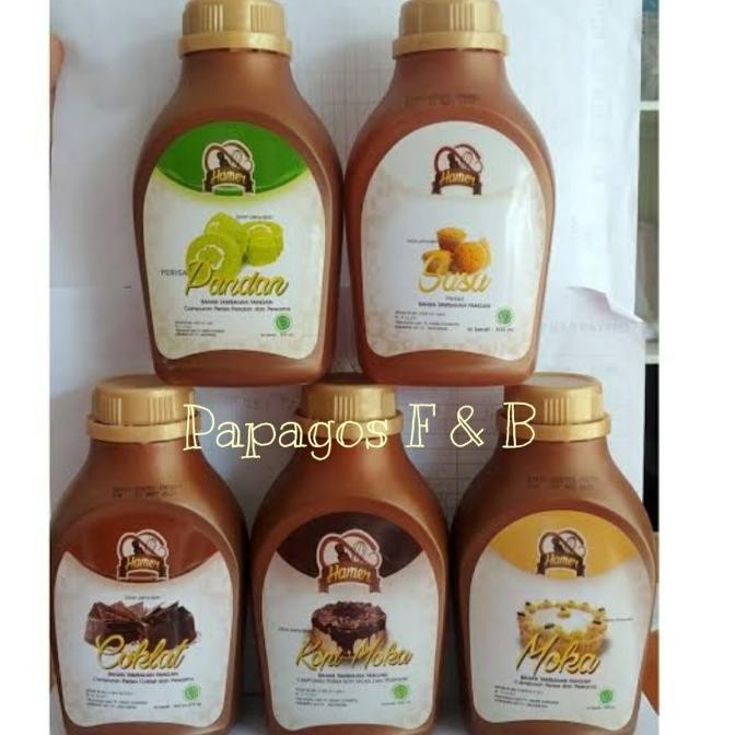 

Terbaru Perisa / Pasta Hamer Hammer Susu Pandan Coklat Kopi Moka 500 Gr / Gram