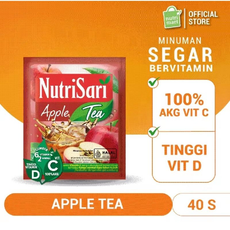 

NUTRISARI APPLE TEA ISI 10