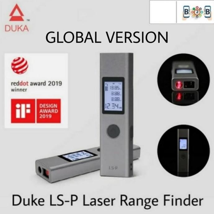 

Sale! DUKA LS-P 40m Laser Range Finger Measurement - Meteran Digital