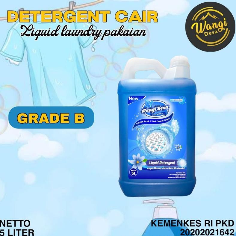 Yt- Sabun Wangi Desa New 5 Liter Aroma Fresh Wangi Desa Grade B